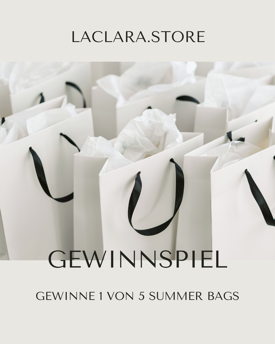 Gewinne deine LACLARA Summer Bag