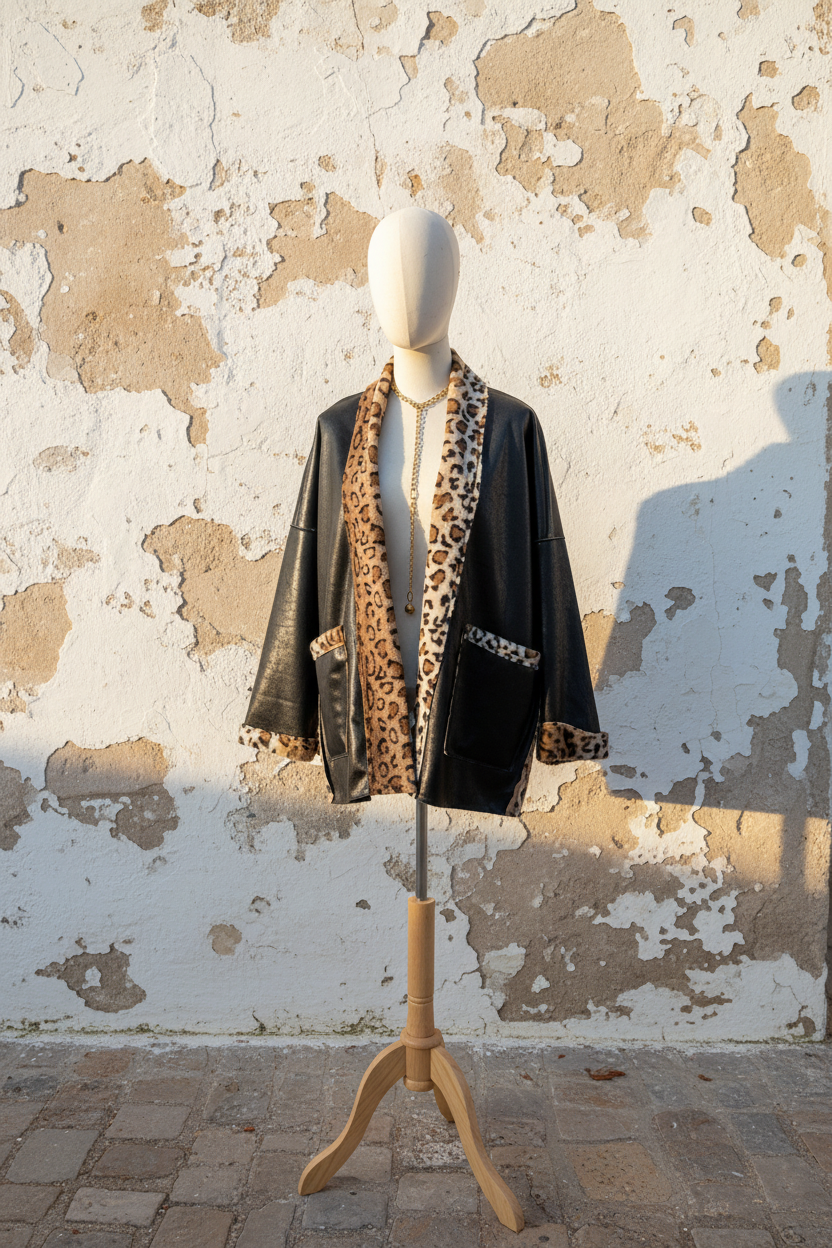Leo Wende-Blazer Jacke Oversize – LACLARA mediterrane Mode