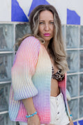 Venus – Oversized Cardigan Rainbow – LACLARA mediterrane Mode