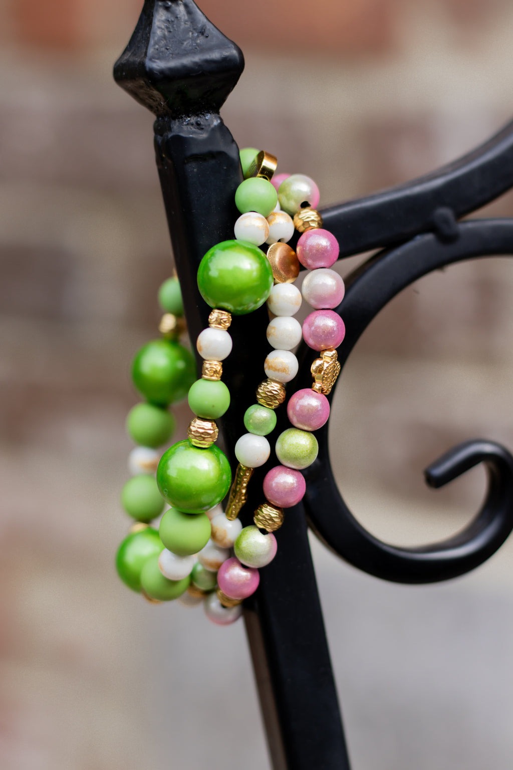 Armband 3er-Set „Mediterrane Lichtlinge“ – LACLARA mediterrane Mode
