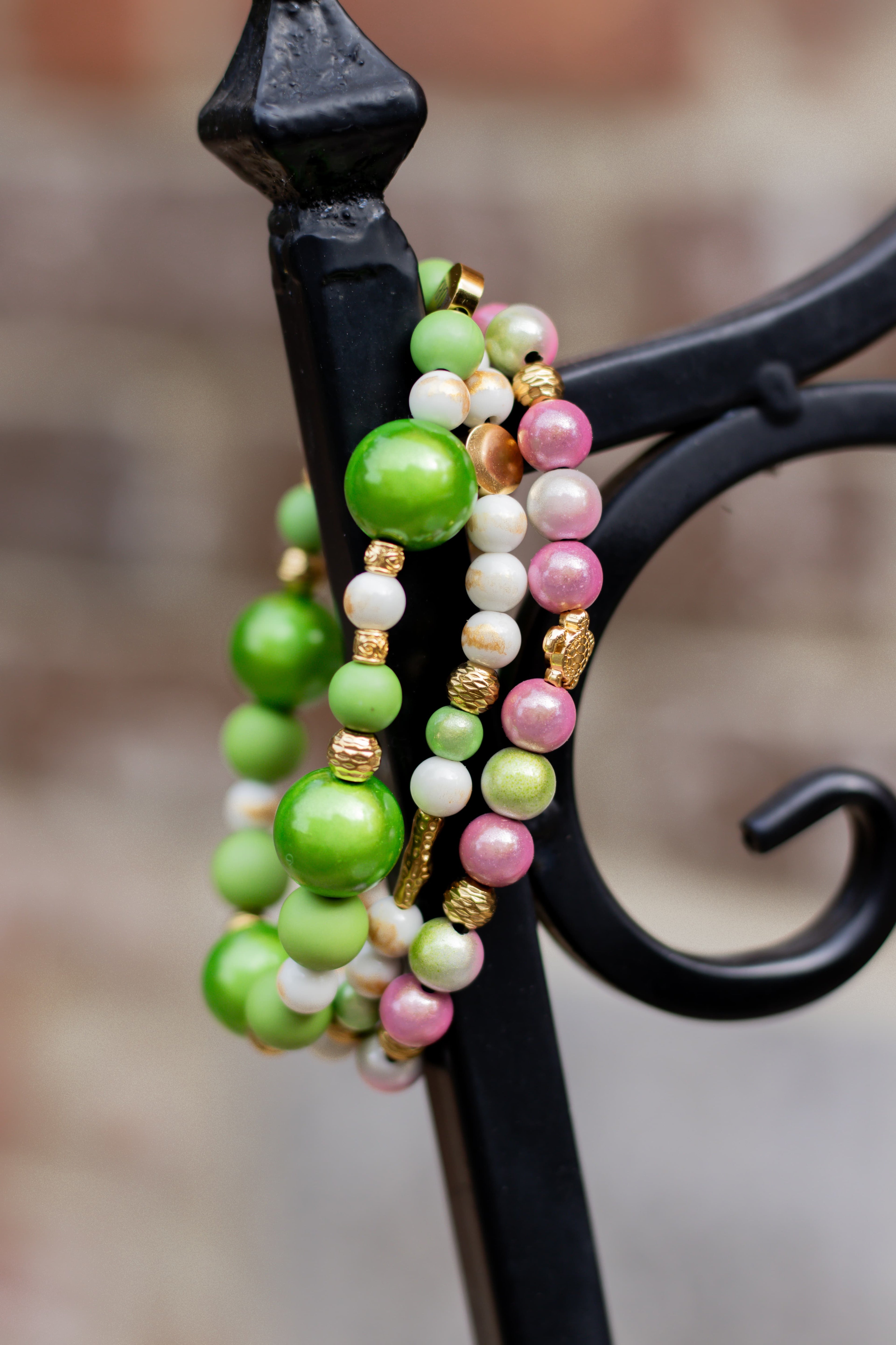 Armband 3er-Set „Mediterrane Lichtlinge“ – LACLARA mediterrane Mode