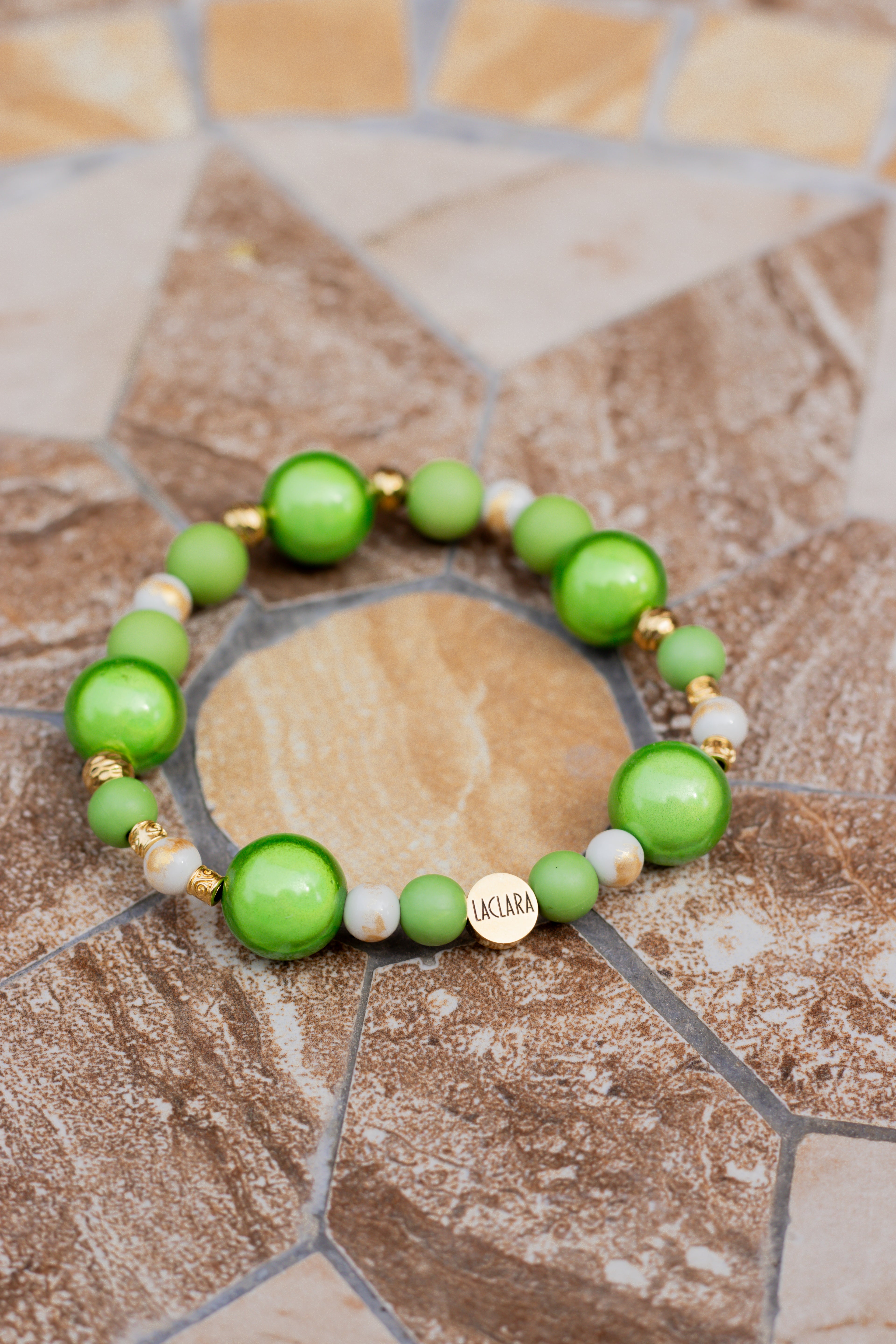 Armband 3er-Set „Mediterrane Lichtlinge“ – LACLARA mediterrane Mode