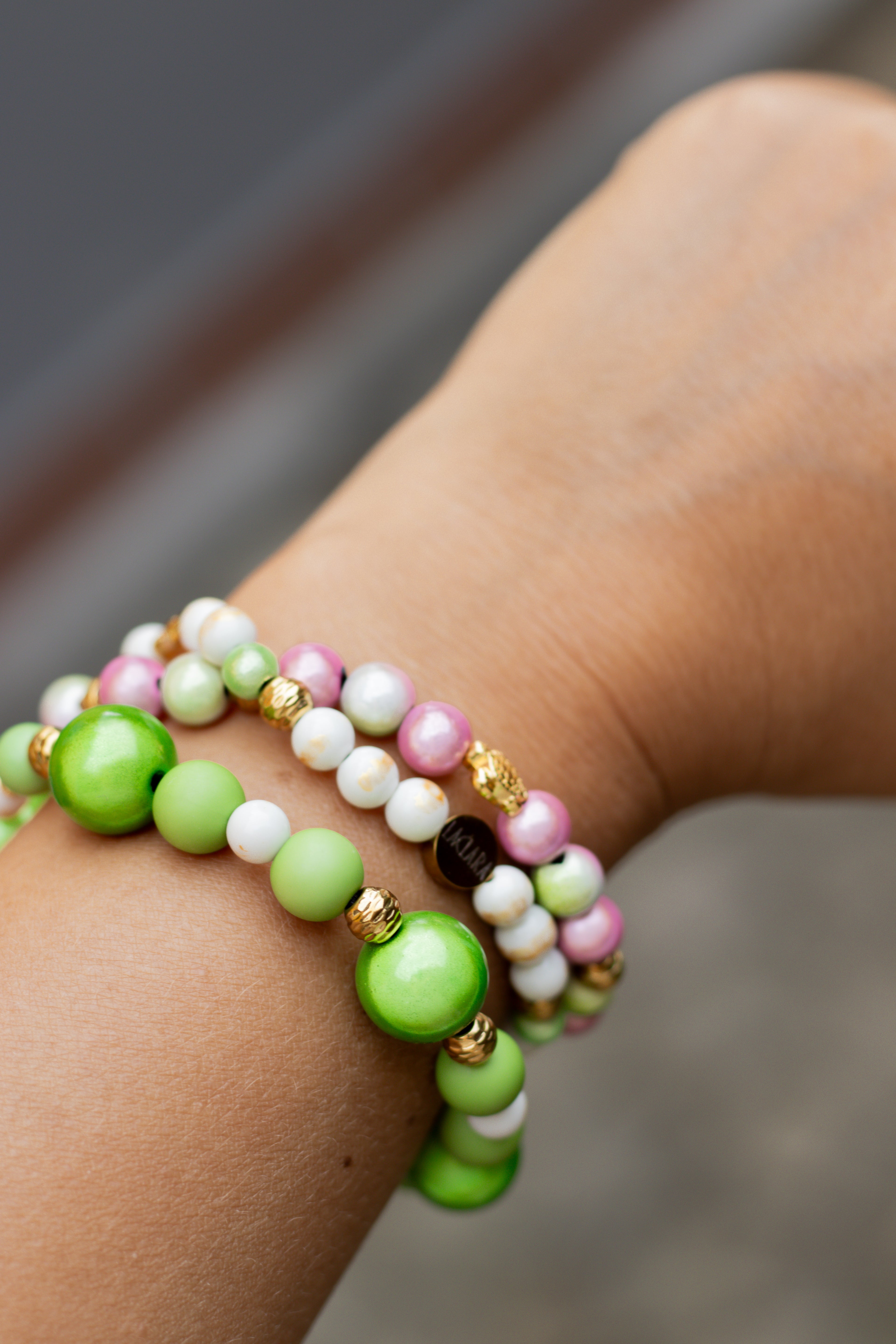 Armband 3er-Set „Mediterrane Lichtlinge“ – LACLARA mediterrane Mode