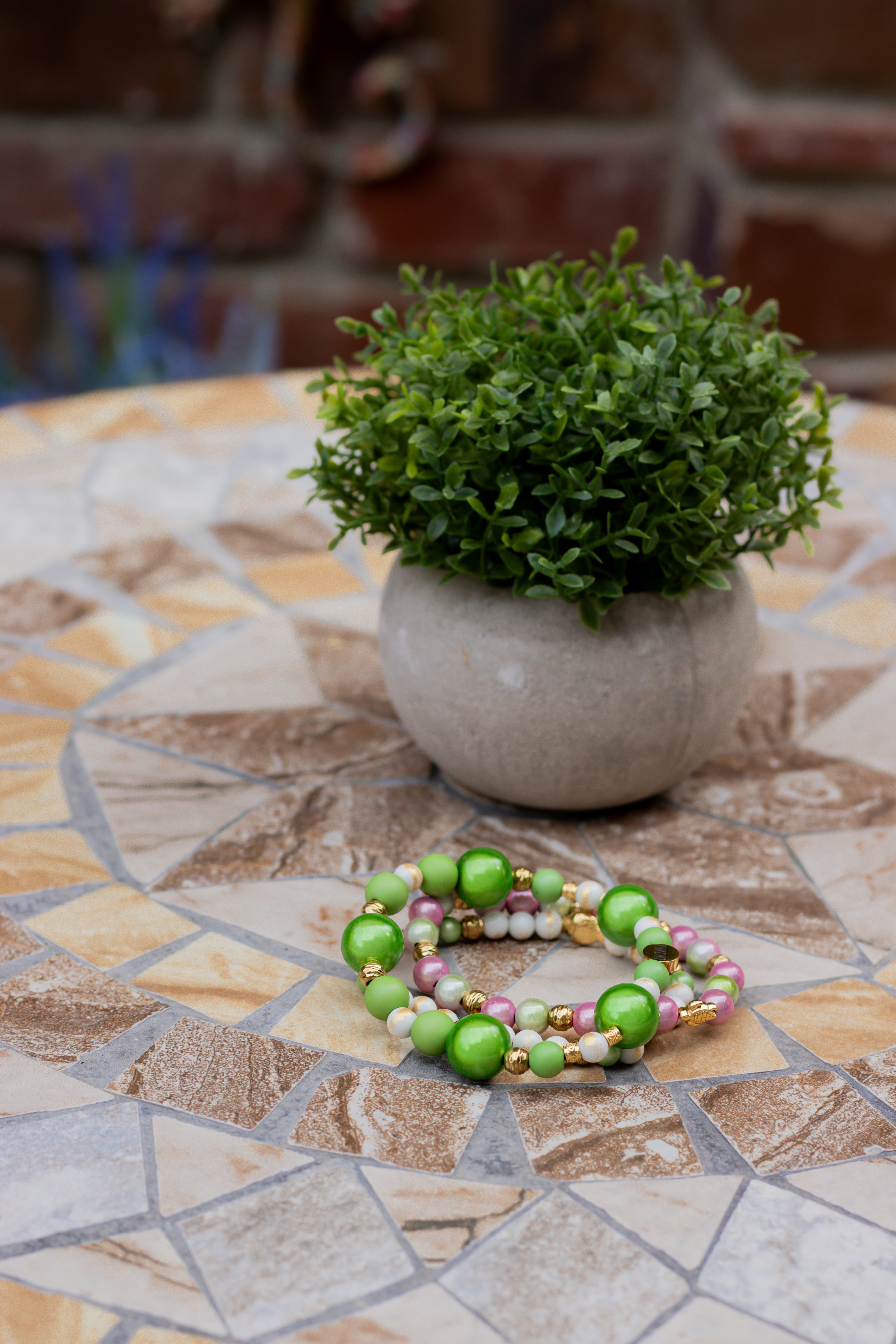 Armband 3er-Set „Mediterrane Lichtlinge“ – LACLARA mediterrane Mode
