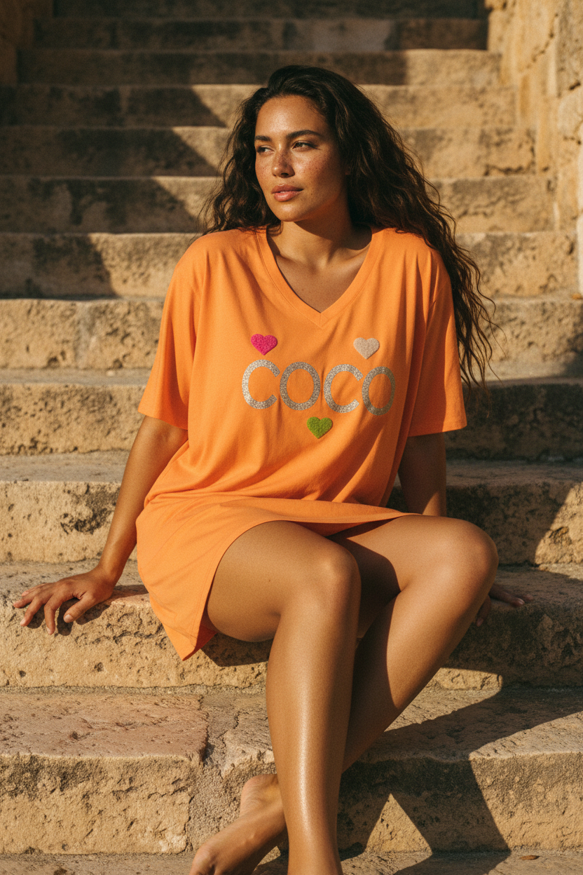 COCO Oversize Shirt – LACLARA mediterrane Mode