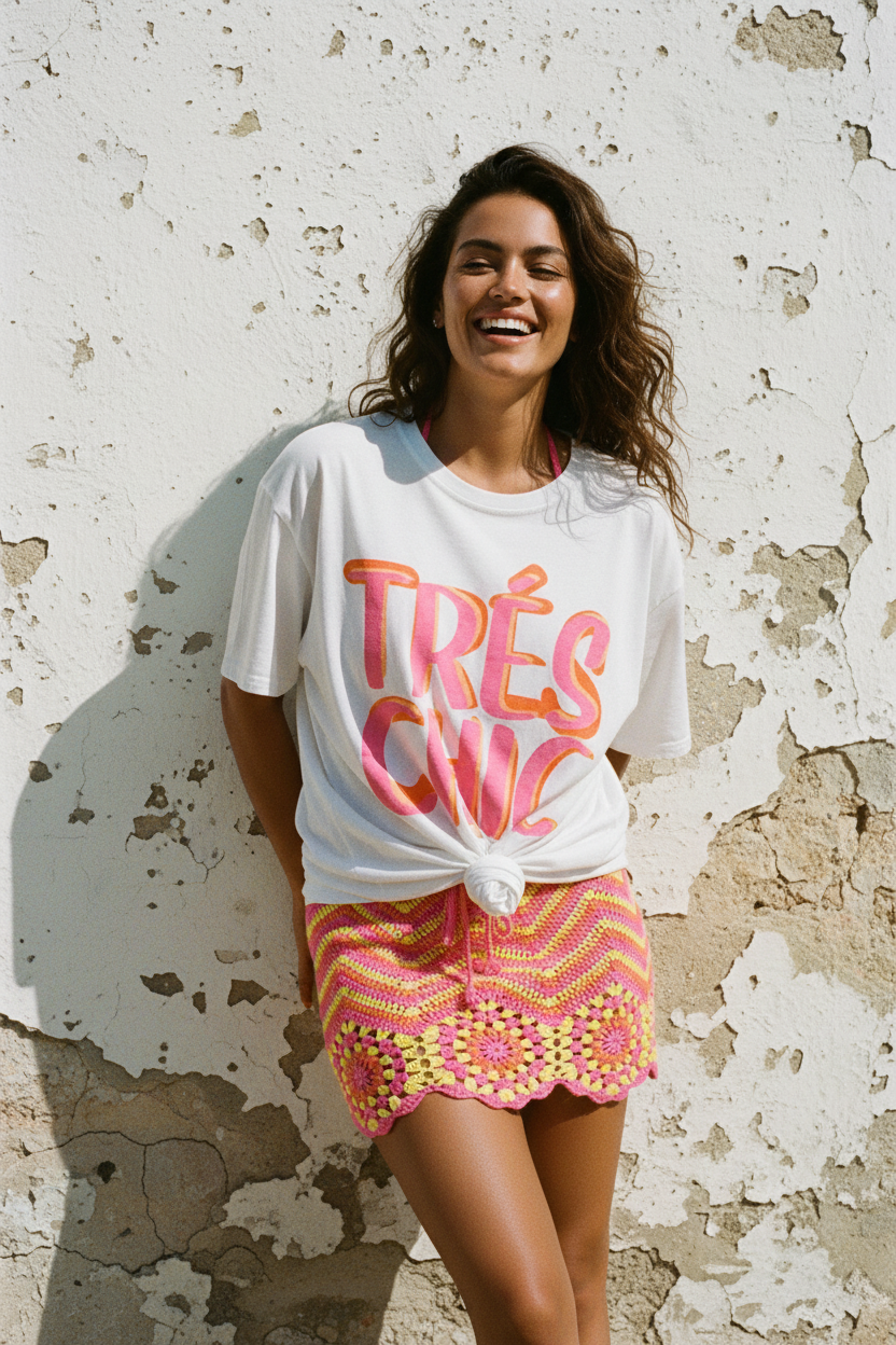Très Chic Oversized Shirt – LACLARA mediterrane Mode