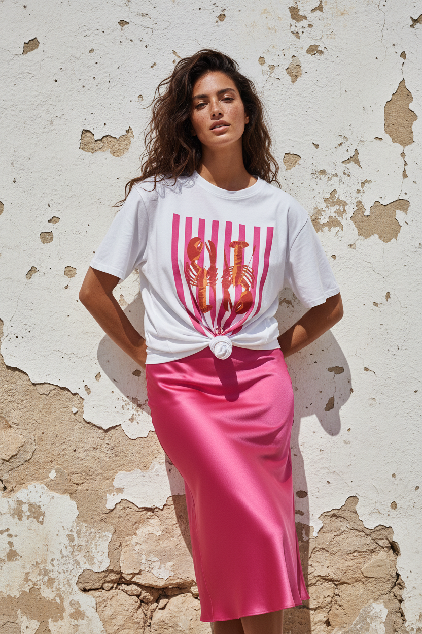Lobster Oversized Shirt – LACLARA mediterrane Mode