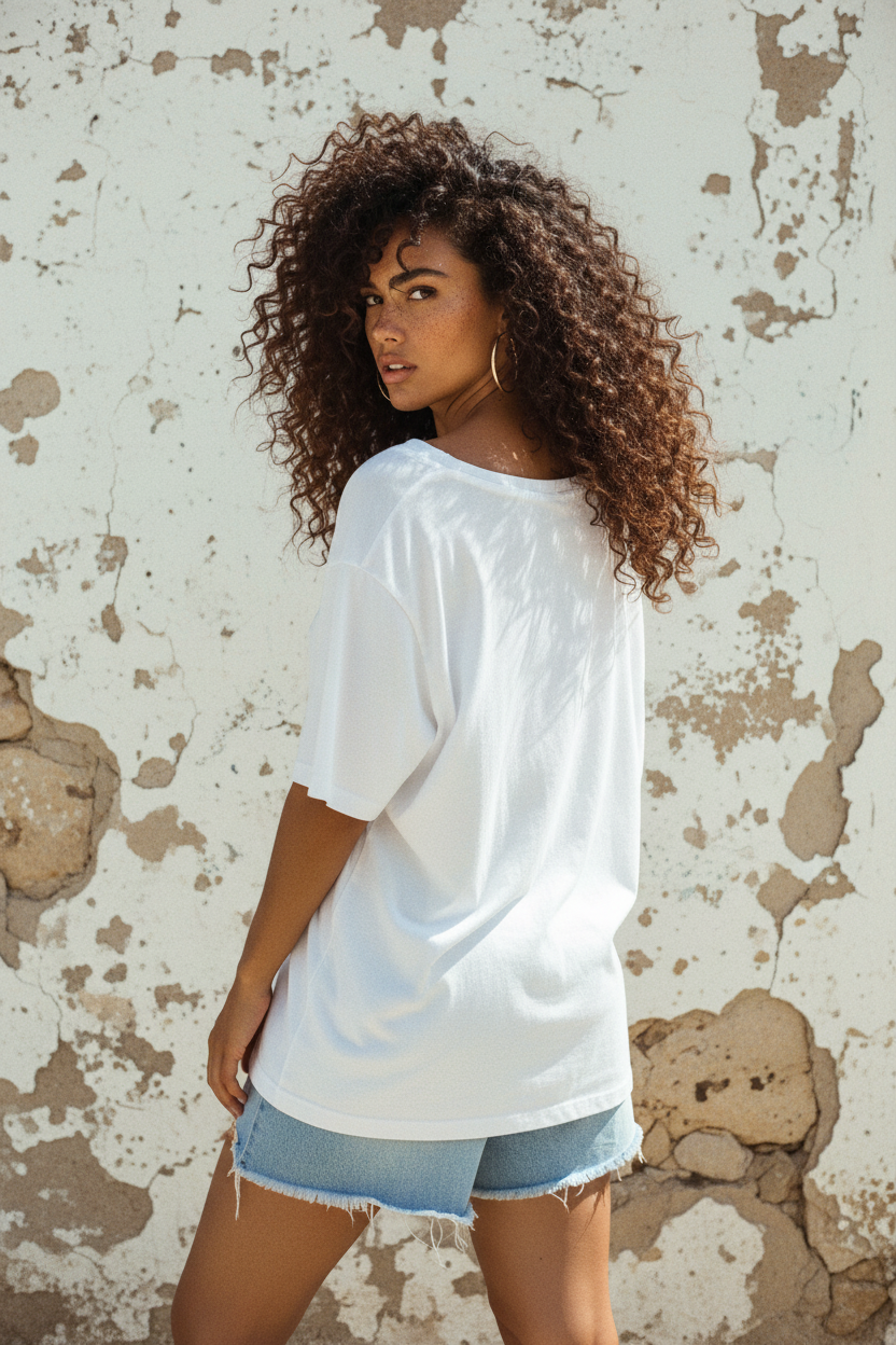 J'adore Oversize Shirt – LACLARA mediterrane Mode