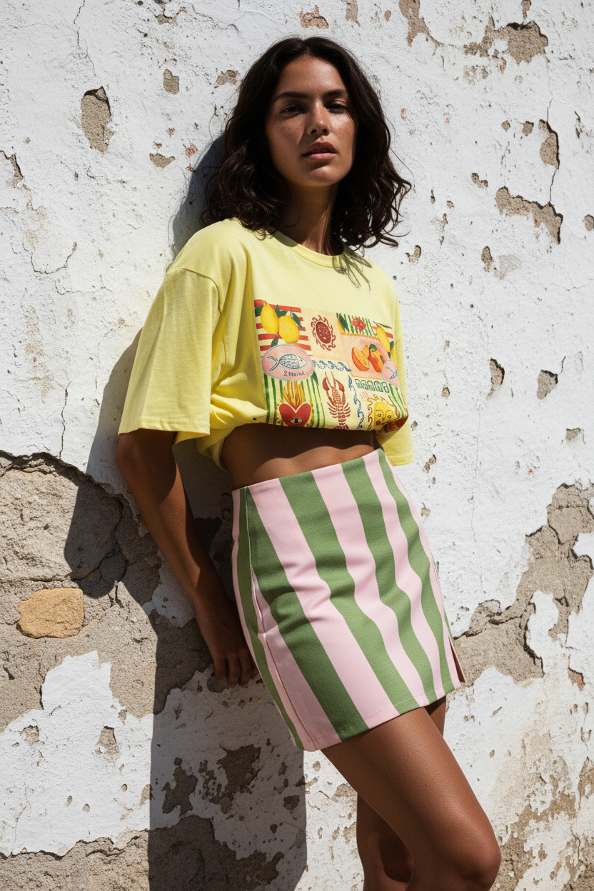 Sicily Graphic Shirt – Frontansicht