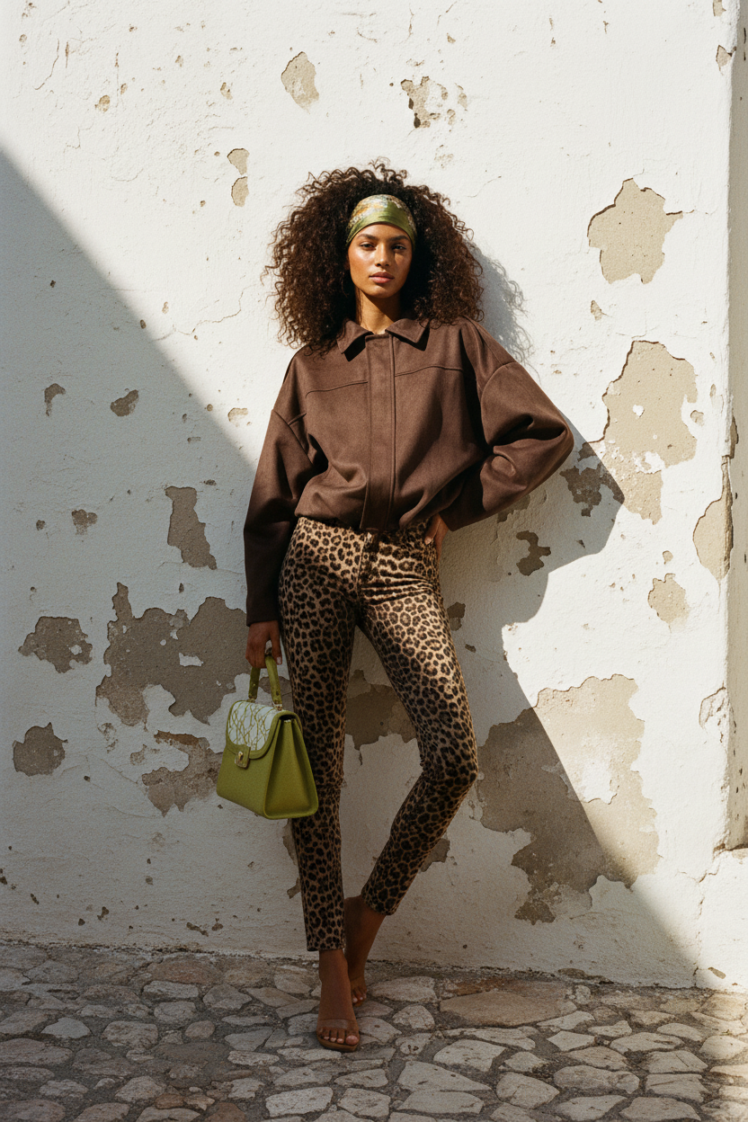 Übergangsjacke im Wildledereffekt – LACLARA mediterrane Mode