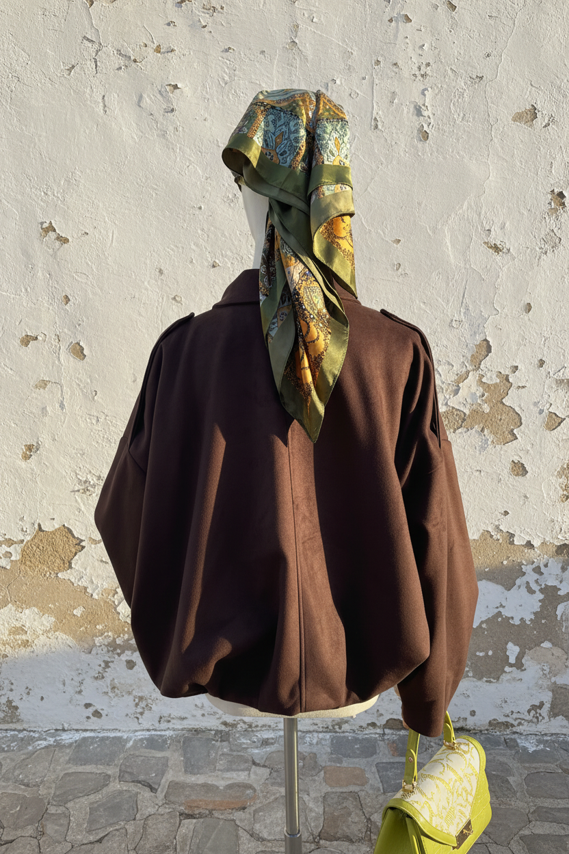 Übergangsjacke im Wildledereffekt – LACLARA mediterrane Mode