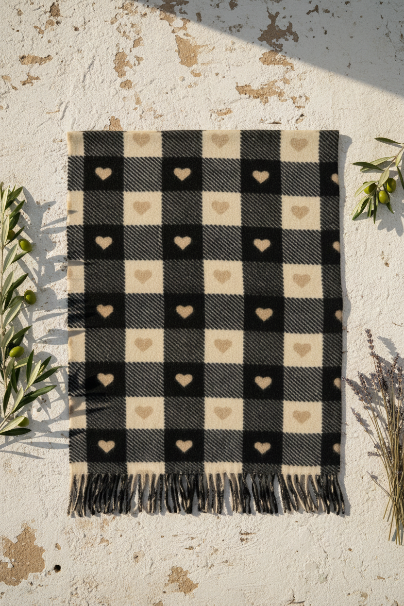 Flat Lay – flach ausgebreitet wie Referenz