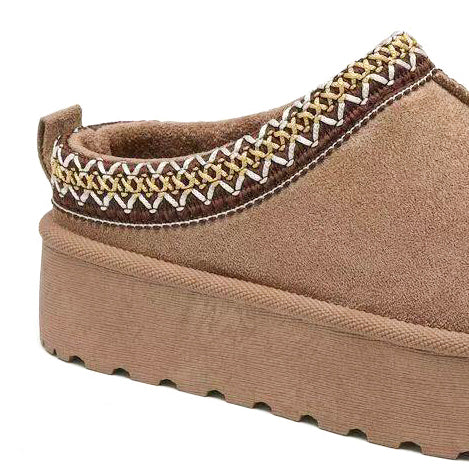 Plateau Mules Gefüttert – LACLARA mediterrane Mode