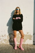 Oversized Pullover Pinky Promise