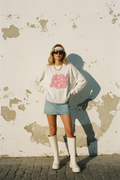 Oversized Pullover Pinky Promise