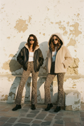 Wendejacke – beide Looks
